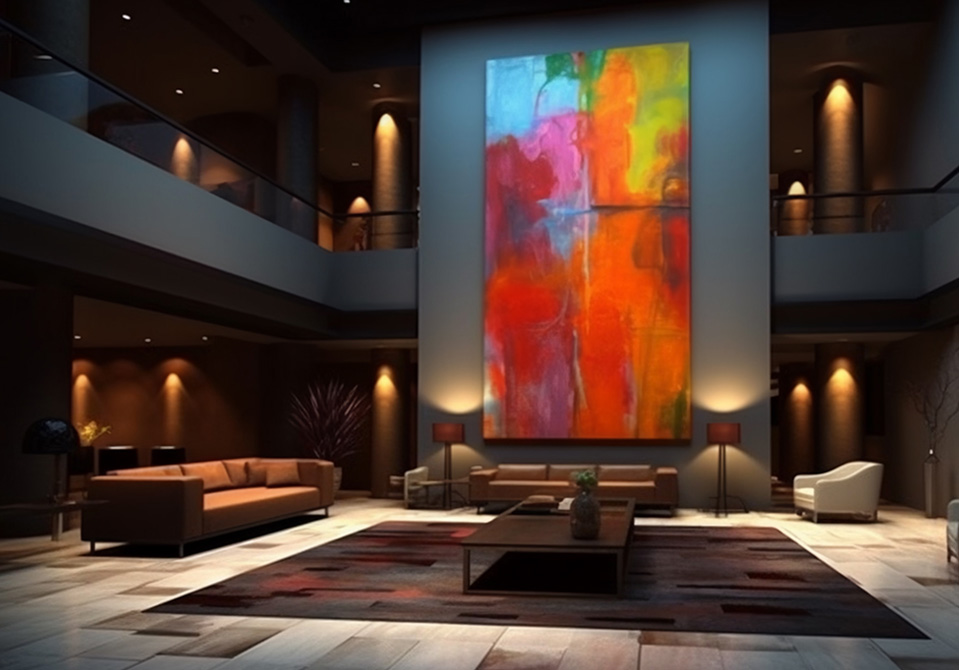 Grand atrium