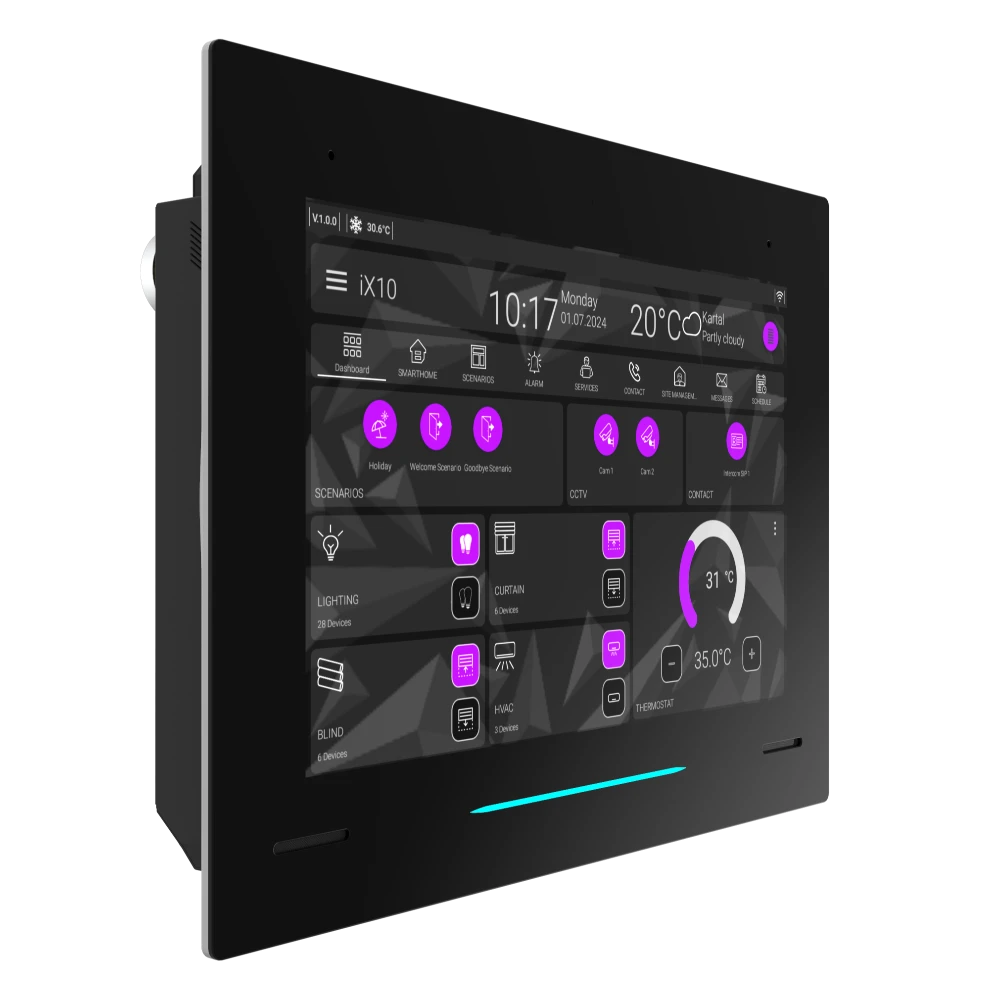 Interra iXM 10 touch panel